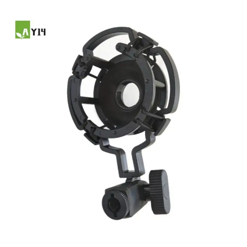 AY14 -Condenser Microphone Shock Mount Plastic Shock Stand For T2058 External Tooth 21MM Condenser Microphone