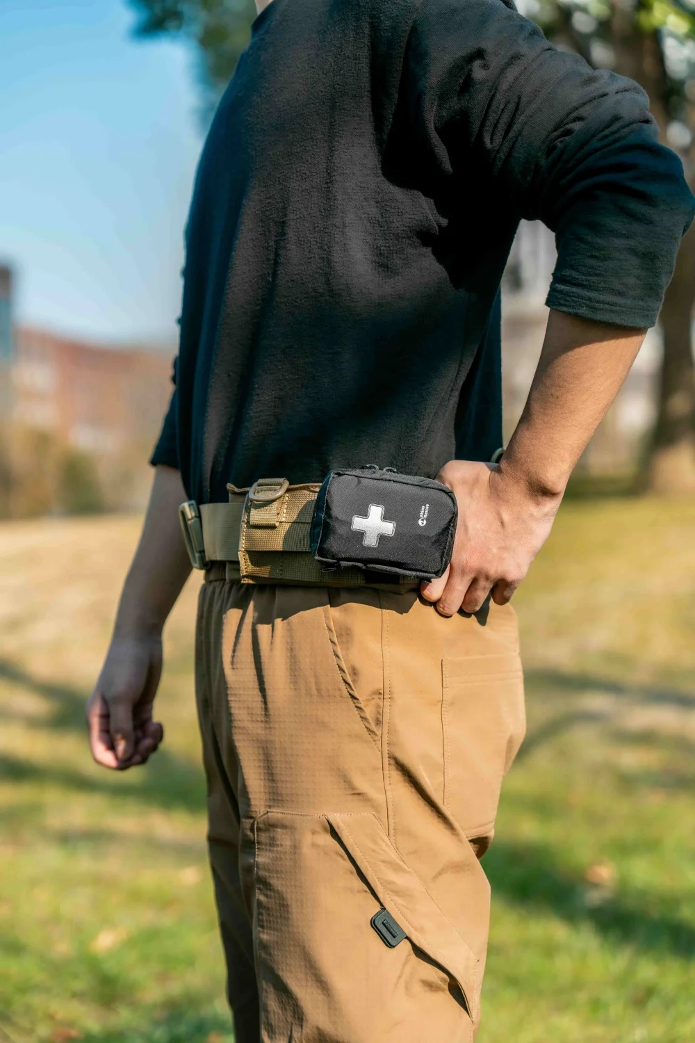 Rhino Rescue EDC POUCH, Compact, MOLLE-Compatible, Tactical Pouch, Everyday Carry Tool and Gear Storage For Camping Outdoor