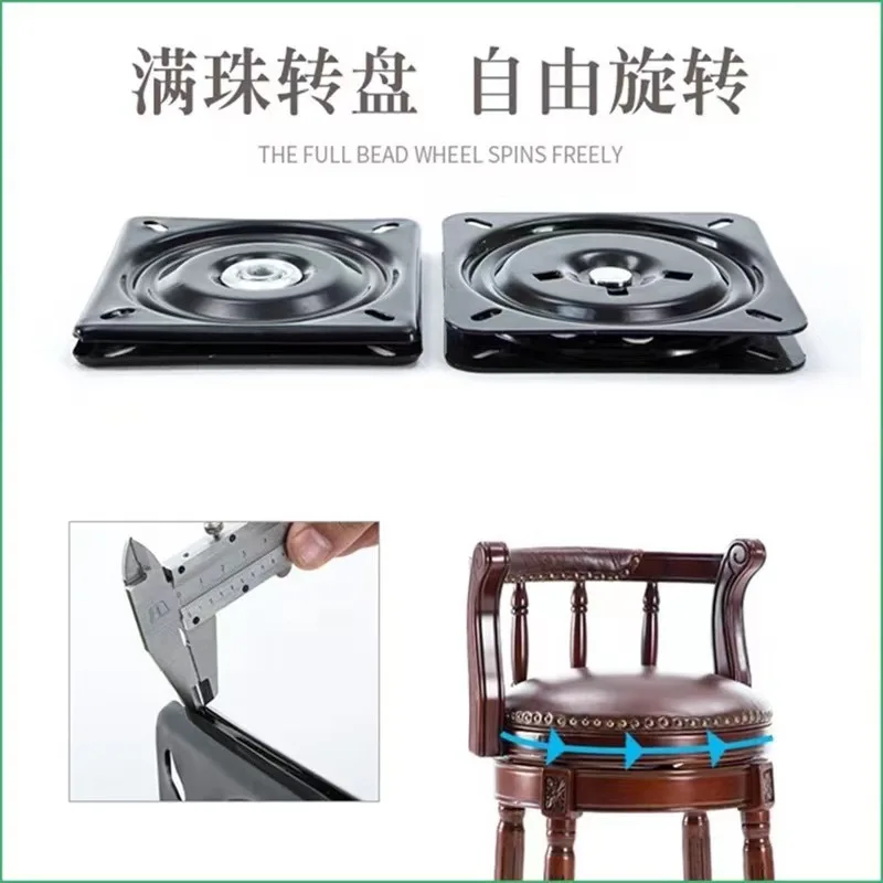 

Утолщенный 360° ° Поворотный стол с подшипником свободного вращения и поворотным столом с полным шариком. Прочный и прочный диван-стул. Основание книжной полки. Поворотный стол.