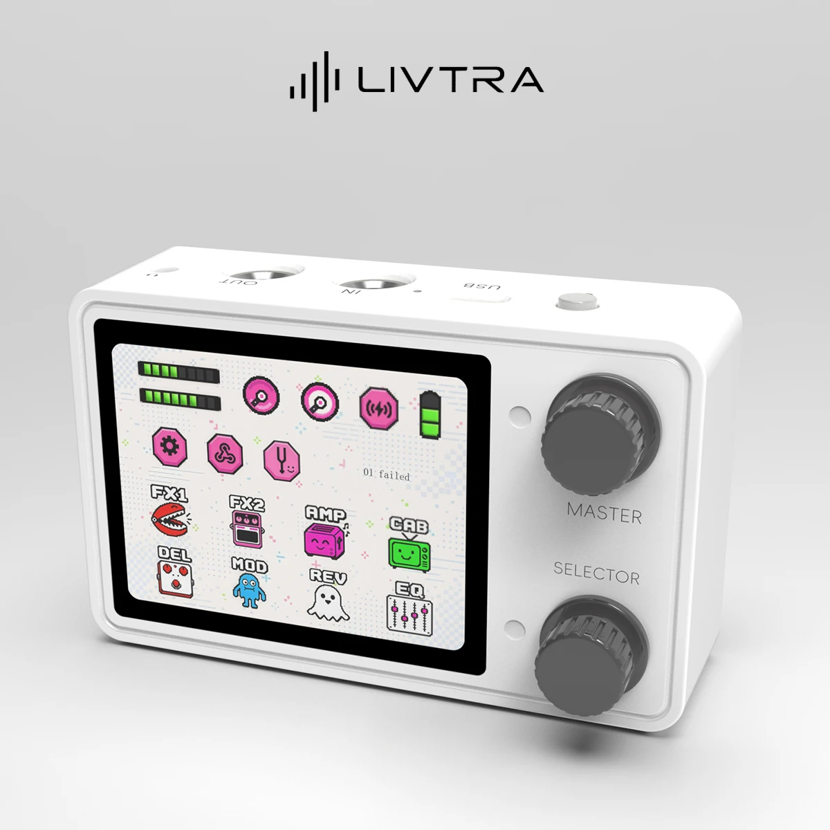 livtra-nanocore-pocket-multi-effects-processor-nam-amp-modeling-ir-loader-9-10h-battery-bluetooth-guitar-pedal