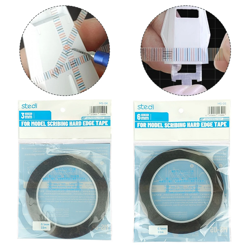Scribing Guide Carving Line Masking Tape For Mecha Model Line Scribing Tape For Cutting Panel Lines Model Tools