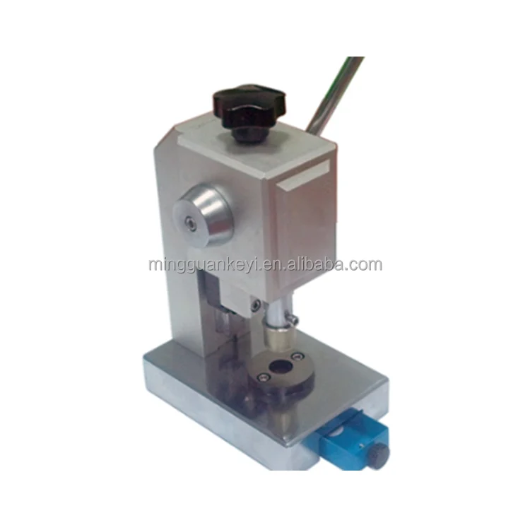 آلة تثقيب قرص الخلية المعدنية اليدوية آلة قطع قرص خلية العملة لبطارية المختبر واللكم الكهربائي