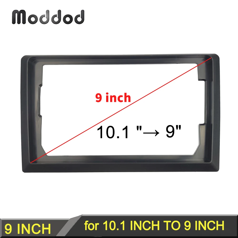 

10.1 Inch to 9 Inch Car Frame For Universal Double 2 Din Stereo DVD Player Install Surround Trim Panel Dash Kit Face Plate Bezel