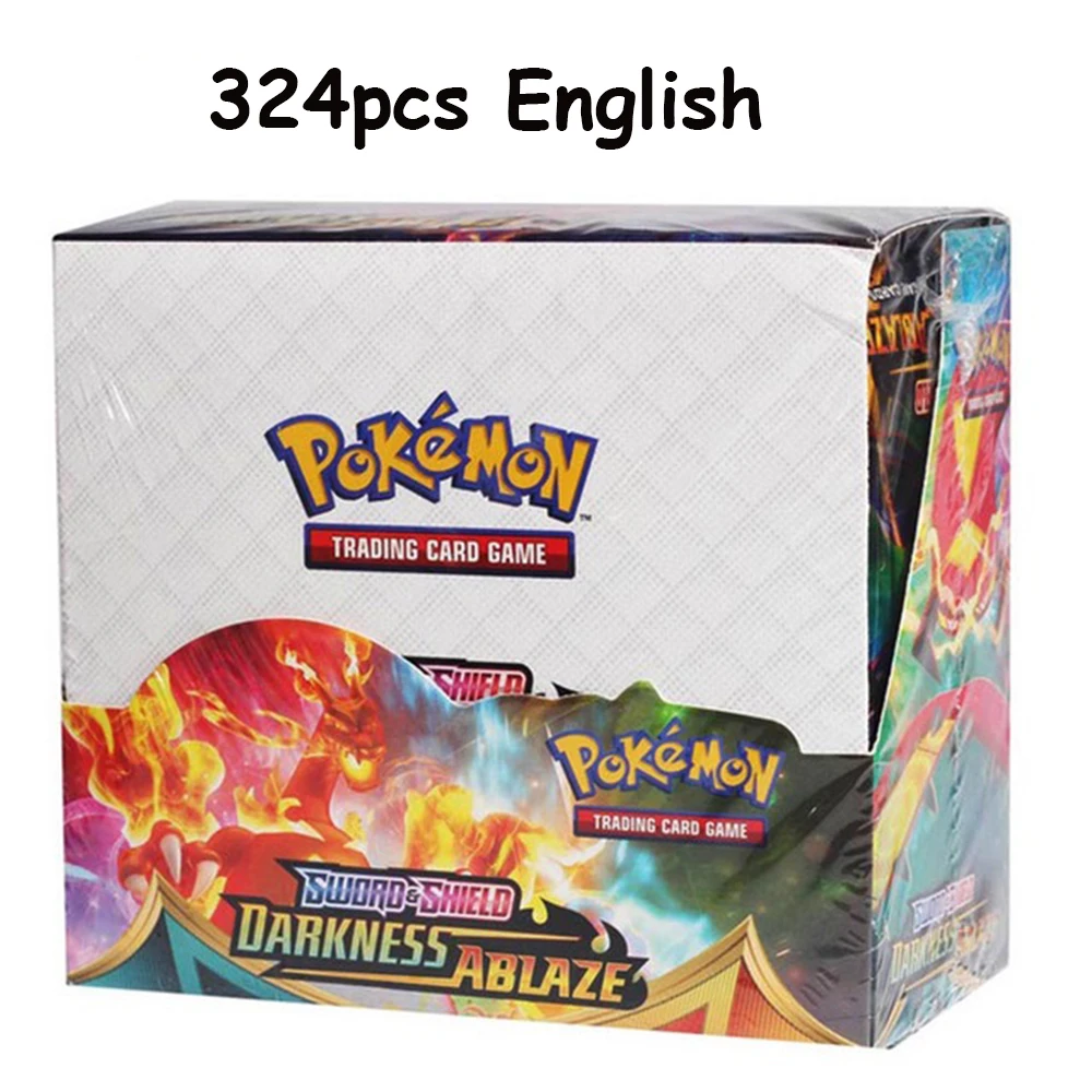 Nieuwste 324 Stuks Pokemon Kaarten Zon & Maan XY Evolutions Pokemon Booster Box Collectible Tradiner Card Game speelgoed voor kinderen
