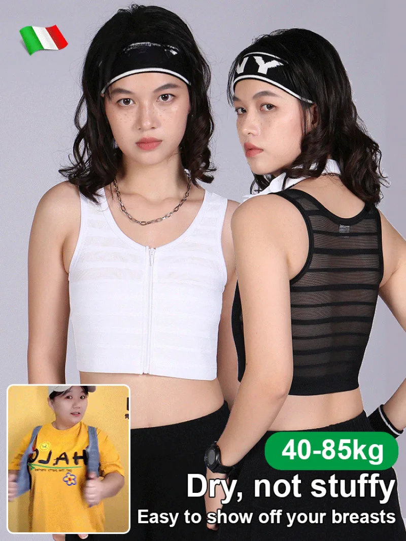 

High elasticity ice silk underwear women tight shrinkage corset breast shape zipper corset underwear