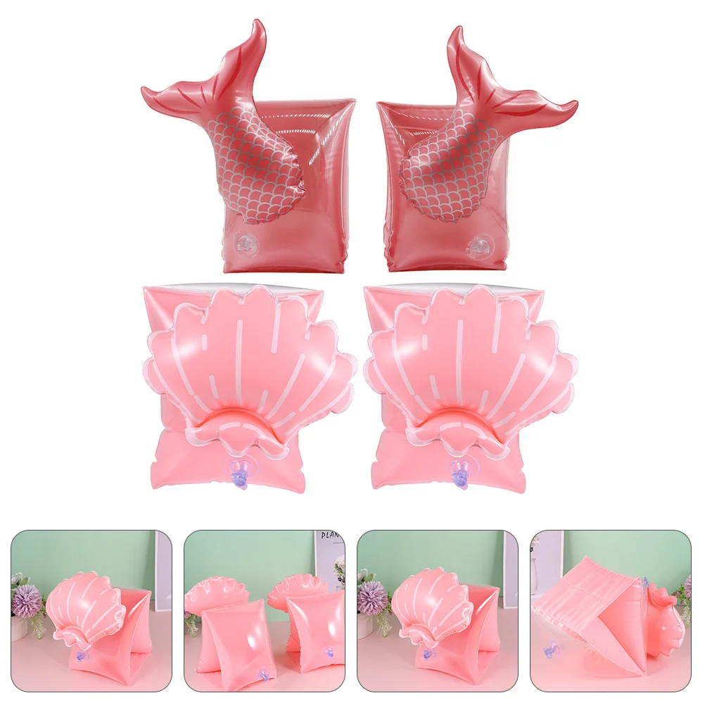 Schwimmen Aufblasbare Arm Ringe Kinder PVC Doppel Airbag Design Sicher Langlebig Pool Schwimmt Outdoor Wasser Spielen Camping Wandern