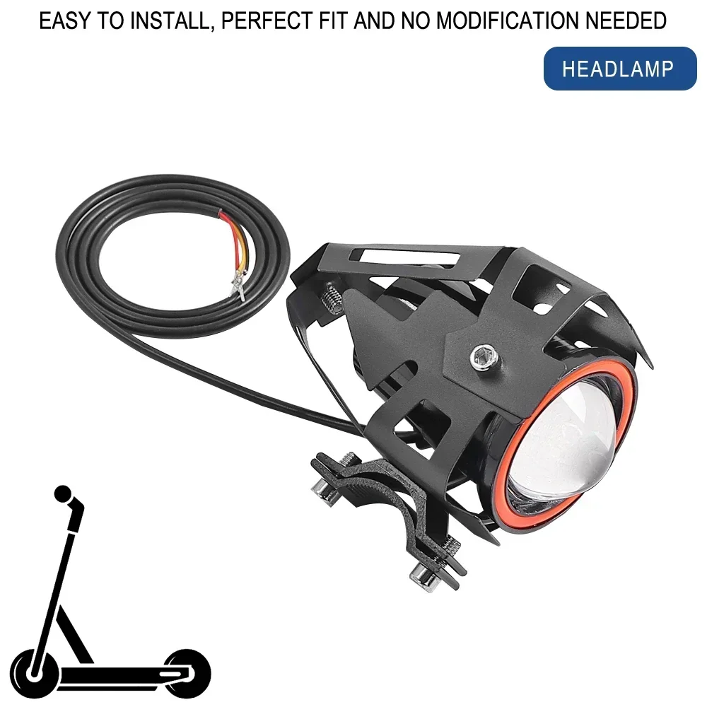 Elektroroller U7 Frontscheinwerfer Hupe Nebellichter für Kugoo Kukirin für Citycoco LED-Spotlight Laser-Highlight Universelle Ersatzteile – Detail 5