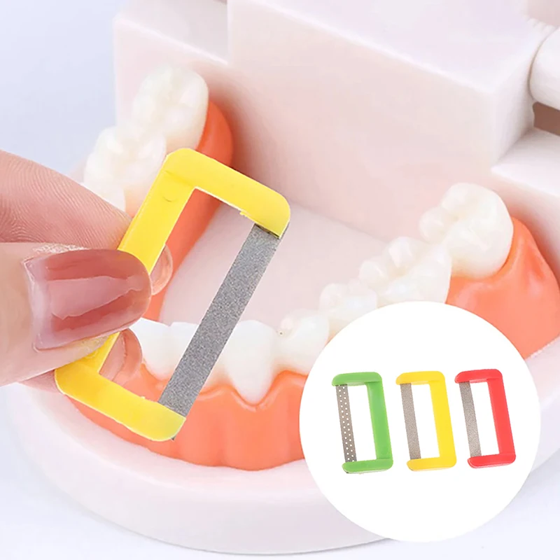 Dental Orthodontic Interproximal Reduction Strips IPR IR Polish Stripping Bonding Abrasive Saws Sandpaper