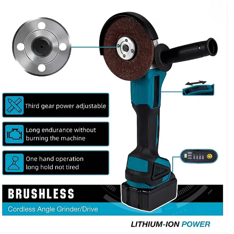 

Инструмент для угловой шлифовальной машины, шлифовальные машины с переменной скоростью, электроинструменты, лепестковые диски для электрической шлифовальной машины по металлу, нескользящая ручка для металла/дерева