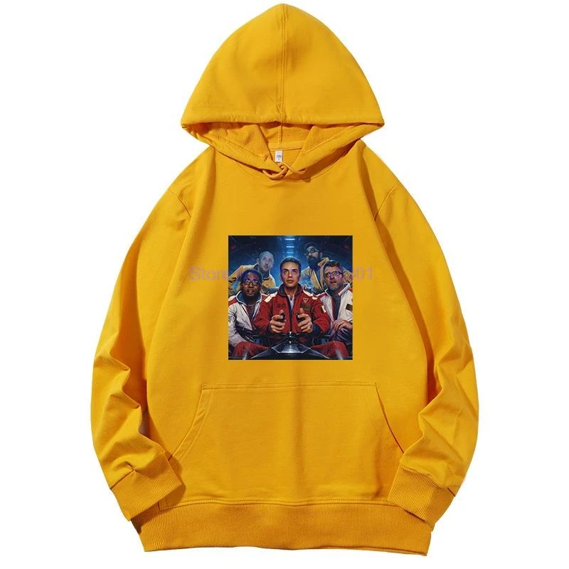 Logic The Incredible True Story Album Art Classic Graphic Hooded Sweatshirts Cotton Hooded Shirt Spring Autumn Man Sweatshirts