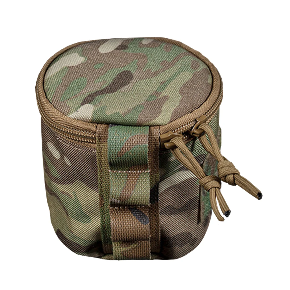 Tactical hygiene roll paper storage bag, toilet paper holder suitable for outdoor, camping hunting fishing hiking Tissue Cover