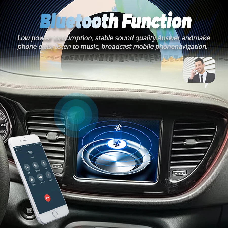 8.4" Android Screen Carplay Car Radio For Dodge Ram Challenger Chrysler 300C Jeep Compass Cherokee Commander Stereo Video Player
