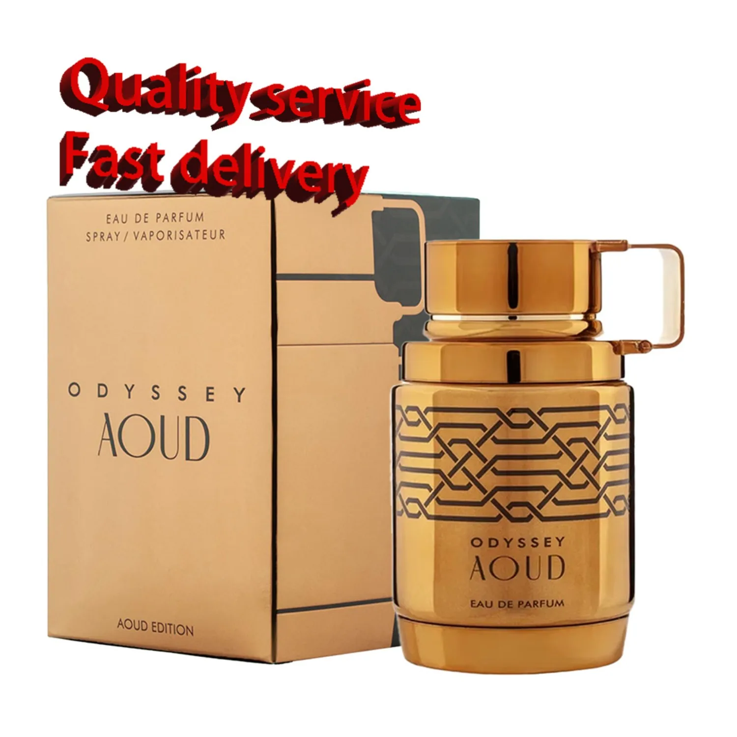 

Original Arab Perfumes 100ml Odyssey Aoud Edition Men's Eau de Parfum Spray High Quality Lasting Wood Fragrance Cologne Present
