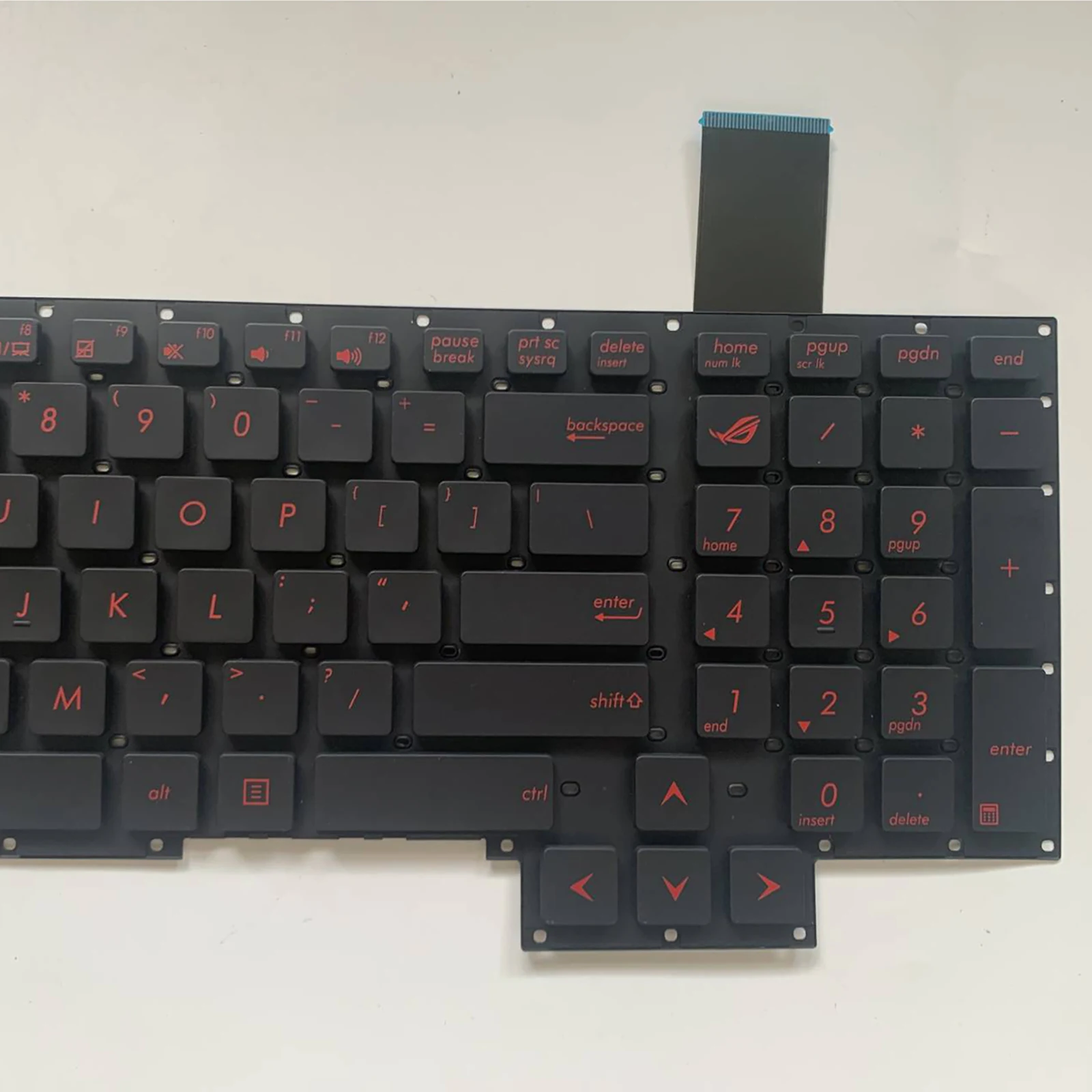 แป้นพิมพ์แล็ปท็อป US รูปแบบสำหรับ ASUS G751 G751J G751JM G751JT G751JL G751JY G751JW