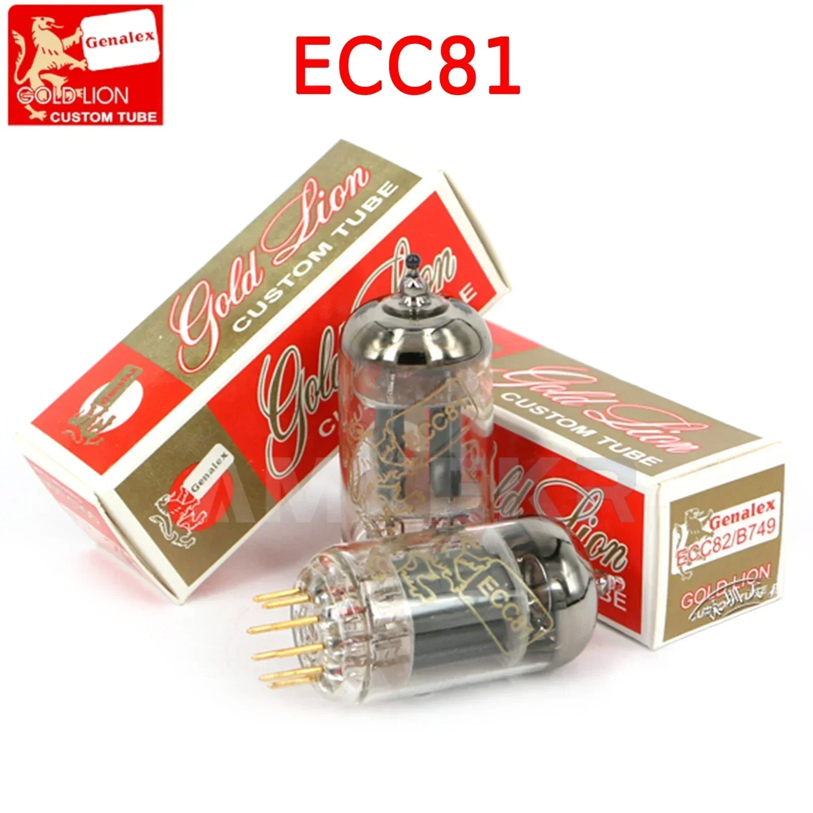 GOLD LION 12AT7 ECC81 B739 Vacuum Tube Power Amplifier HIFI Sound Tube DIY Genuine Precision Matching Four Channels