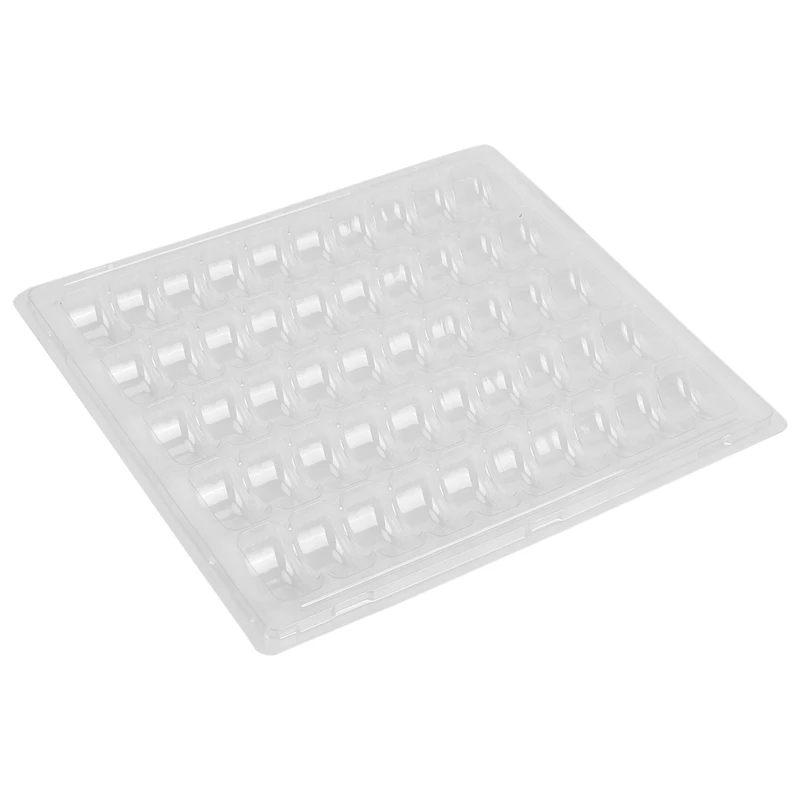 

Clear PET Closeable French Macaron Storage Trays - Holds 50 Macarons Per Set - Pack of 4Sets