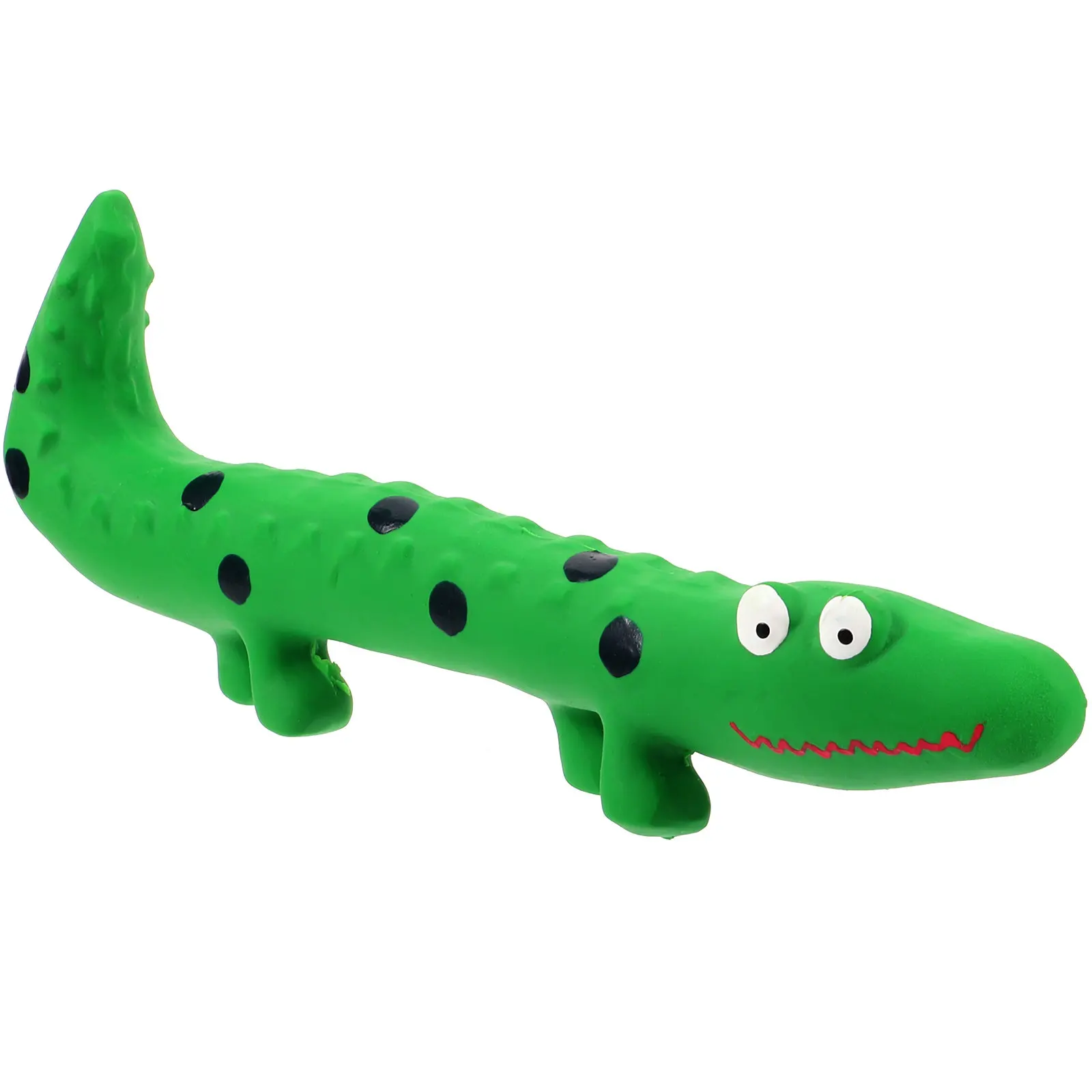 

Интерактивная латексная игрушка-головоломка в форме ящерицы для собак: чистящая, пищащая, многофункциональная, для мелких, средних и крупных пород