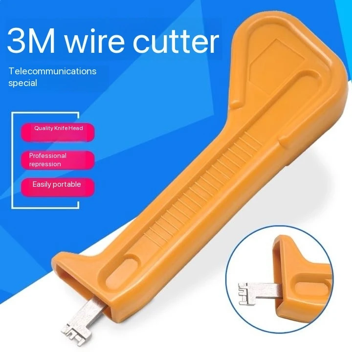 

Telecom Special Wire Cutter Tool, Card Line Telephone Jumper Gun, Crimping Knife Module, Fight Plier, 3M 4055