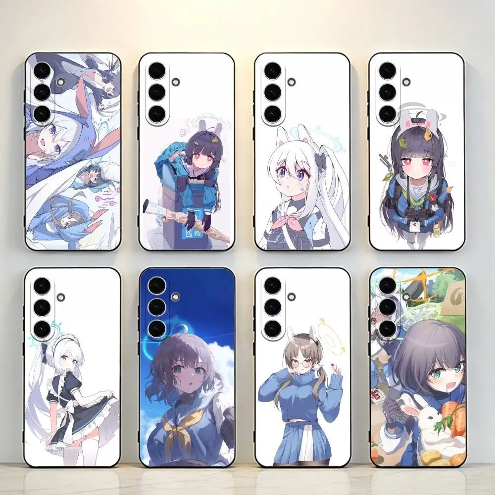 

Miyako Saki Miyu Moe Black Shell Phone Case For Samsung Galaxy A73,A72,A71,A70,A53,A52,A51,Others Soft