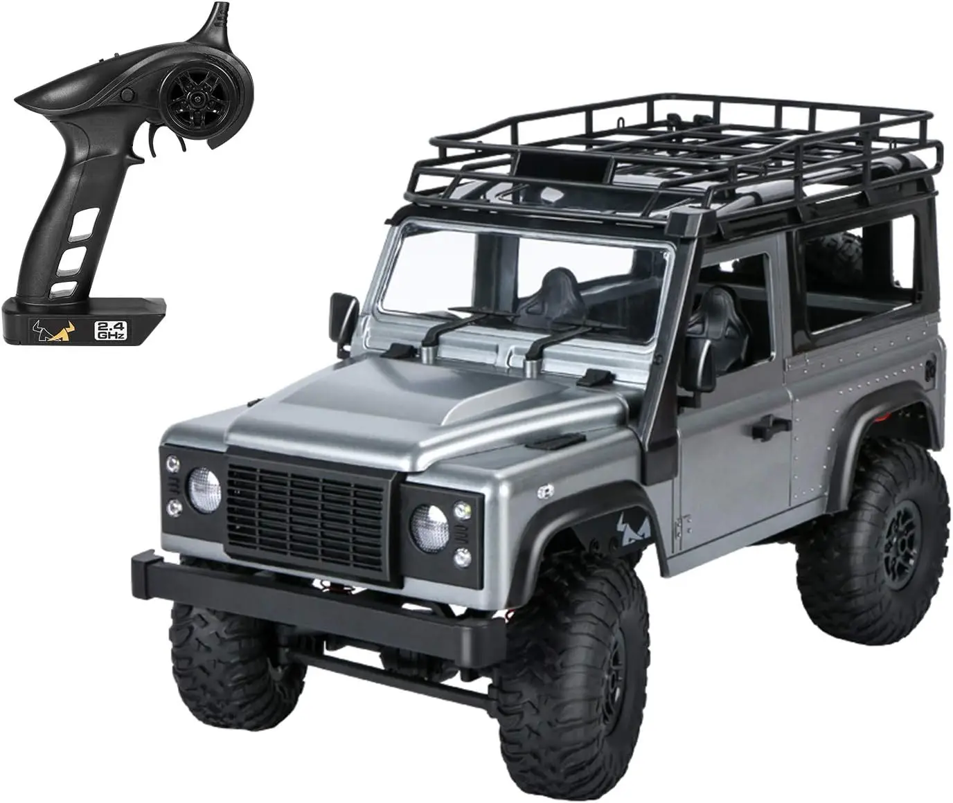 

Радиоуправляемый внедорожник MN99S 1:12, 2.4G, 4WD, высокоскоростной, готовый к заезду (RTR), модель N99 Defender Pickup, на пульте управления, для всех типов местности