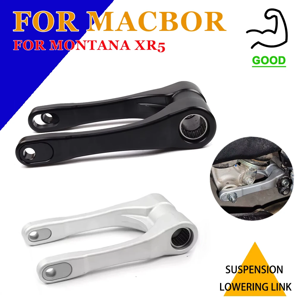 

Motorcycle Accessories For Macbor Montana Xr5 Xr 5 500 Xr510 Rear Suspension Lowering Link Kit Height Adjustment Rod