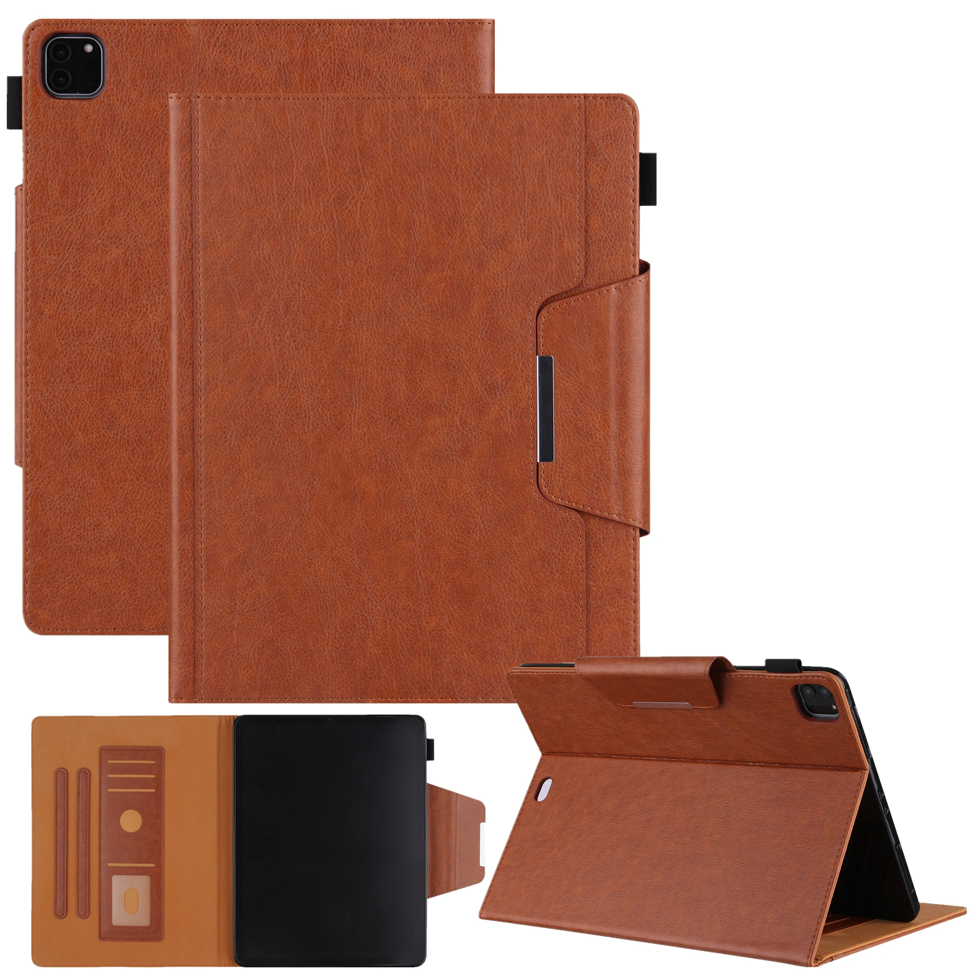 

Leather Card Slot Glitter Case For iPad Air Pro 2024 2025 MINI 3 4 5 6 7 8 9 10th Generation 10.9 10.2 11 12.9 13 inch Cover