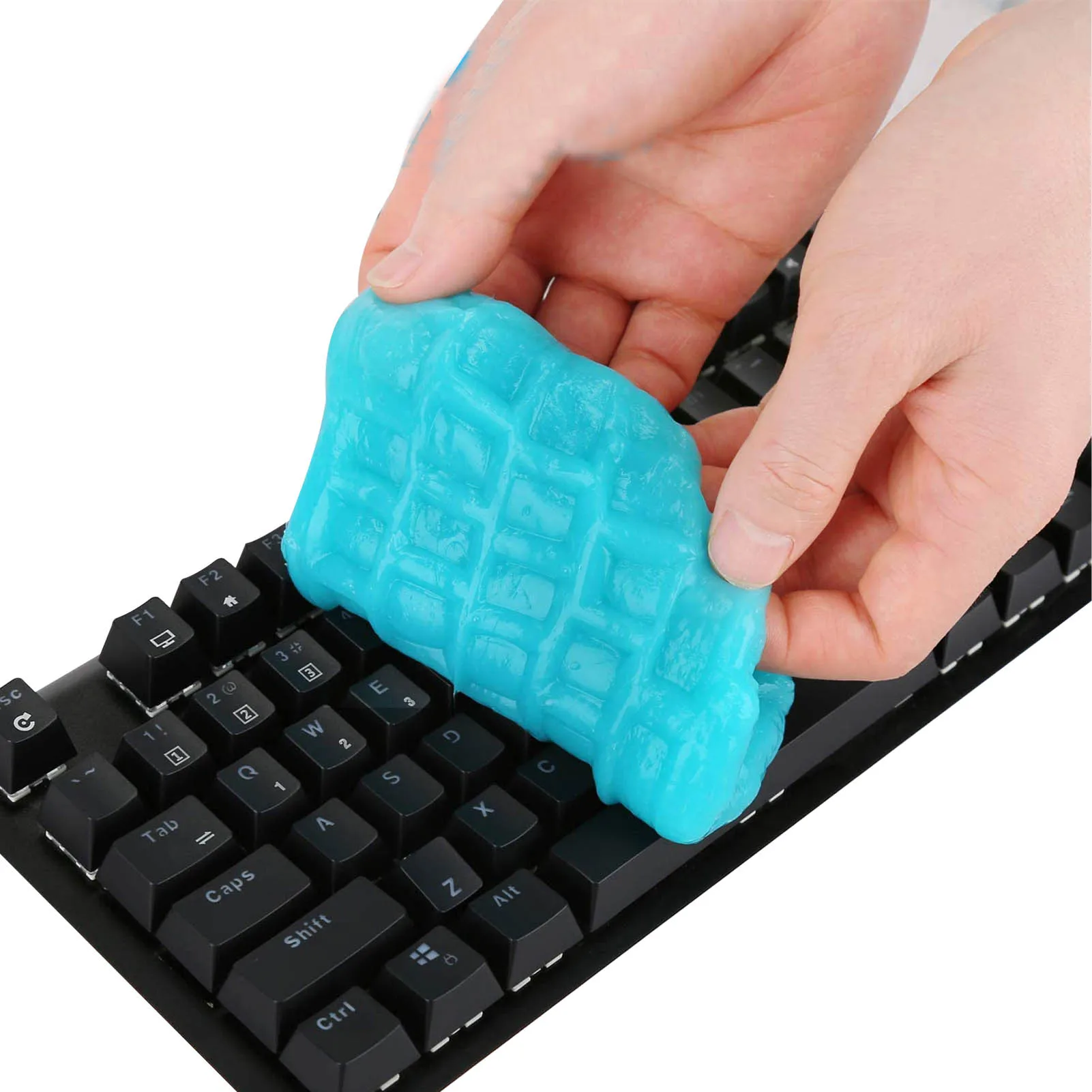 New Dust Cleaning Car Cleaning Mat Glue Cleaner Magic Cleaner Dust Remover Gel Home Computer Keyboard Cleaning Tool Reusable Use