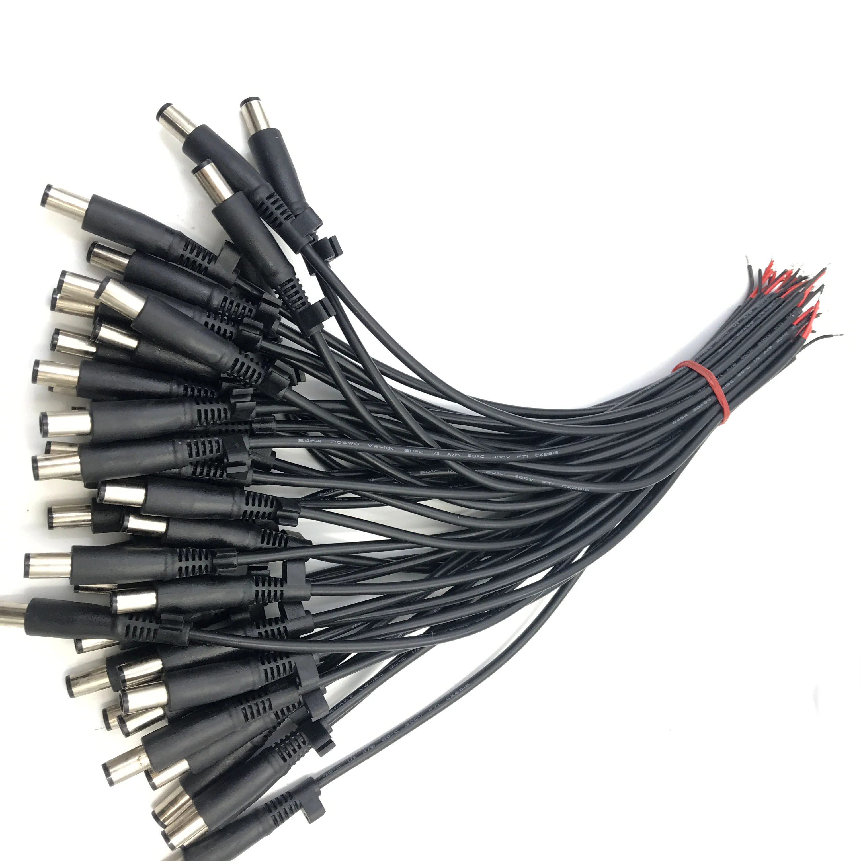 DC Tip 7.4 x 5.0mm 7.4*5.0MM Male Plug Connector Cable Cord For DELL HP Replacement 30cm/1ft 2PIN