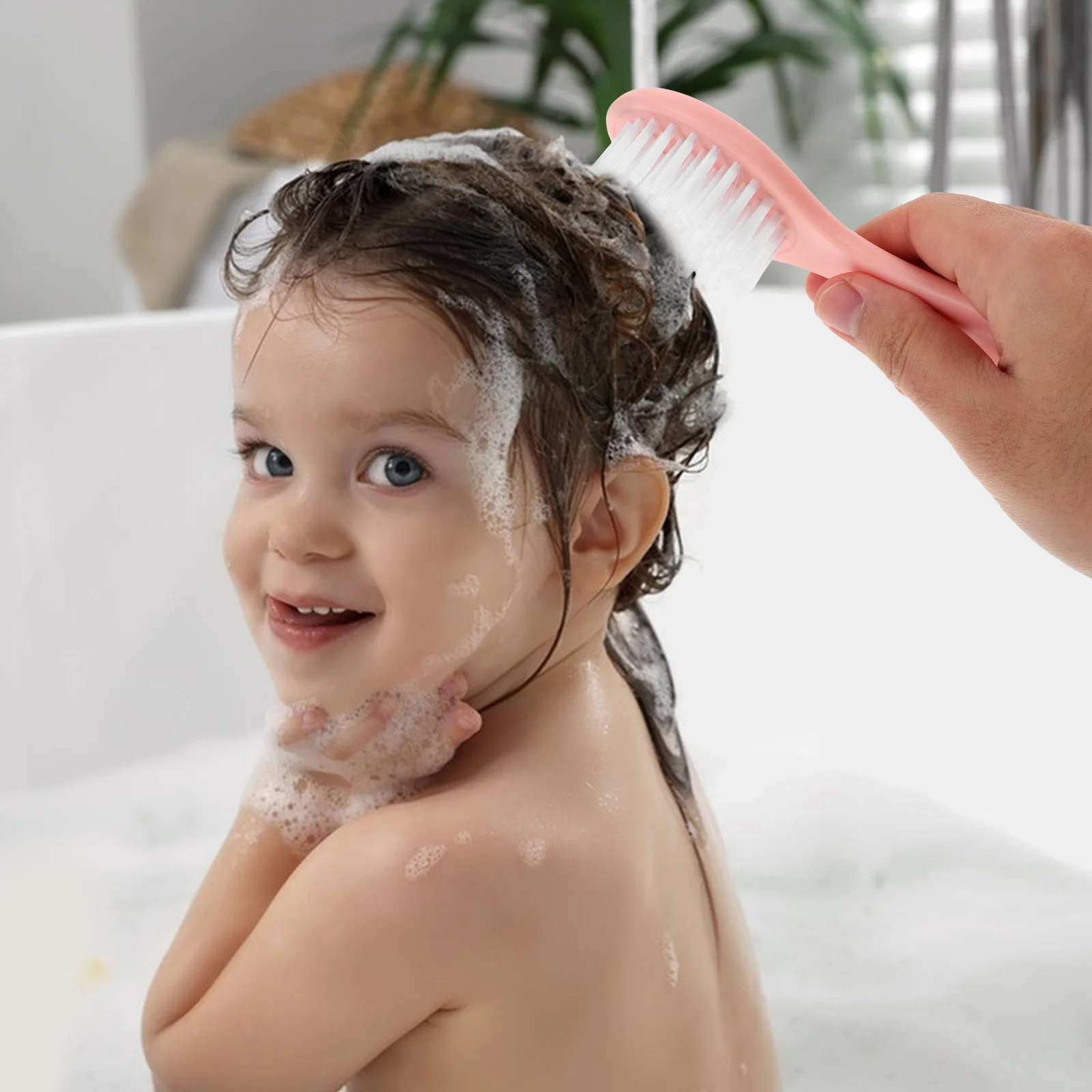 

1Set Baby Brush and Comb Set Newborn Toddler Hairbrush Effective Dandruff Removal Baby Grooming Kit Hair Combs for Fine Hair