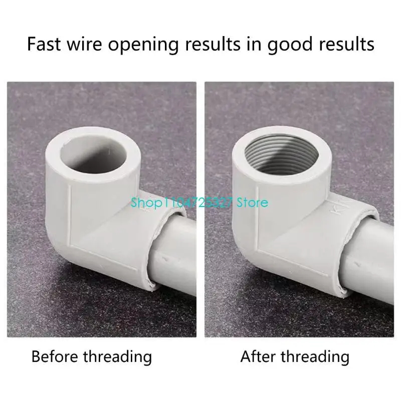 D8KF 6.35mm Hexagonal Water Pipe Expansion Adapter Electric Drill Adapter for 1/2 3/4Inch Water Pipe Power Tool Parts