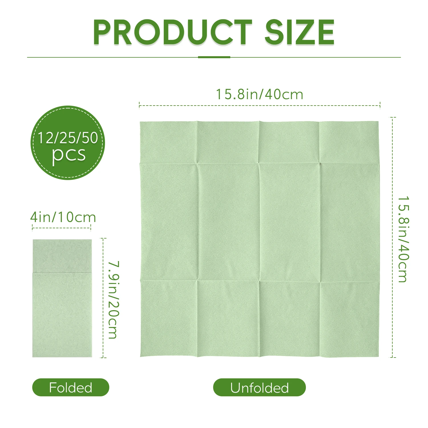 JINYUDOME Avocado Green Soft Napkin Disposable,Paper Napkins 15.75x15.75in,Linen Feel Napkin for Dinner Party Wedding Events