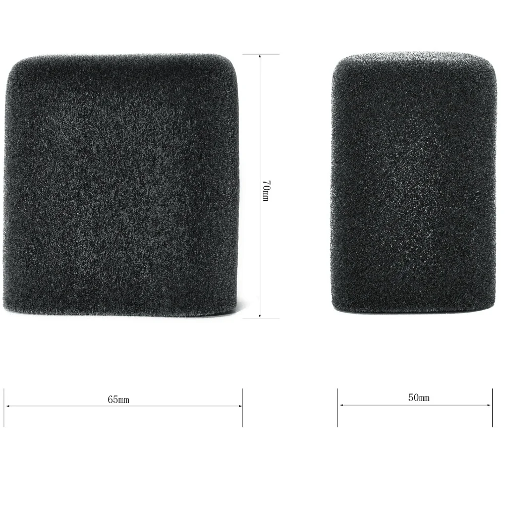 Foam Microphone Windscreen Filter For Fifine AM8 Clear Recording Podcasting Microphones Windproof Sponge Covers Seamlessly Fit