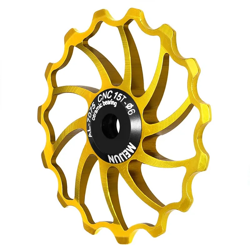 1 Stück 14T 15T 16T Rollen-Schaltwerksrolle mit Keramiklager, Schaltwerkführung für MTB und Rennrad, kompatibel mit Shimano und SRAM – Detail 6