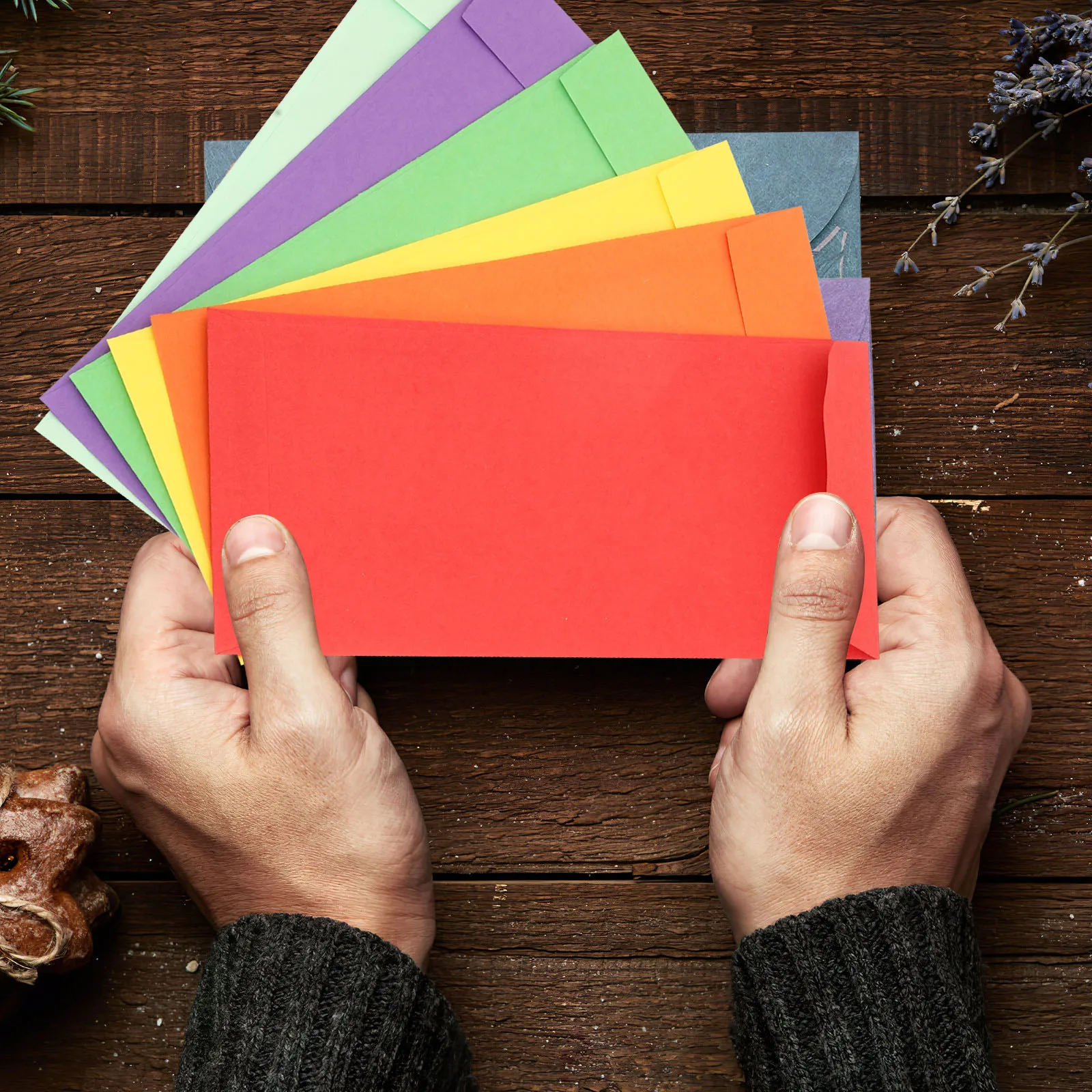 

120Pcs Budget Colored Cash Envelopes Paper Envelopes for Money Saving Tips Gift Secure Budget Cash Envelope