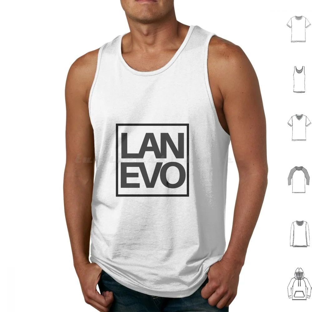 Lancer Evolution Lan Evo Tank Tops Vest Sleeveless Mitsubishi Logo Mitsubishi Logo Ralliart Lancer Evolution Rally Car 2021