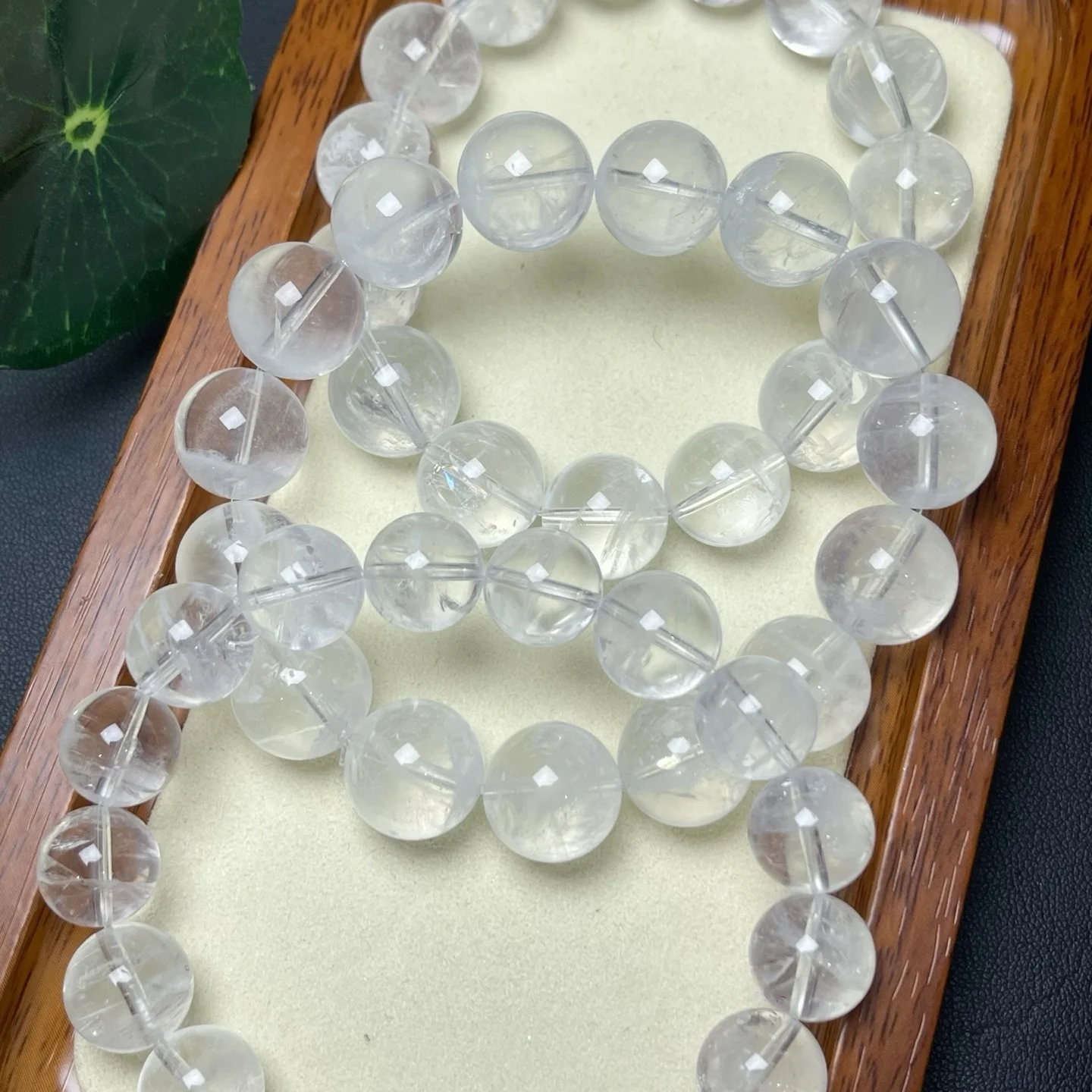 

1 Pc Fengbaowu Natural Rock Quartz Bracelet Round Beads Crystal Reiki Healing Stone Fashion Jewelry Gift For Women Men