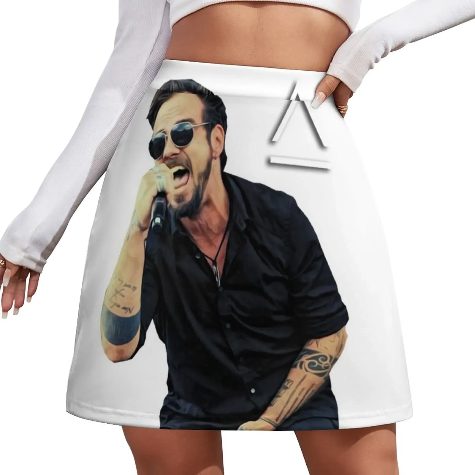 

Adam Gontier - Saint Asonia Mini Skirt Summer women's clothing Short skirts