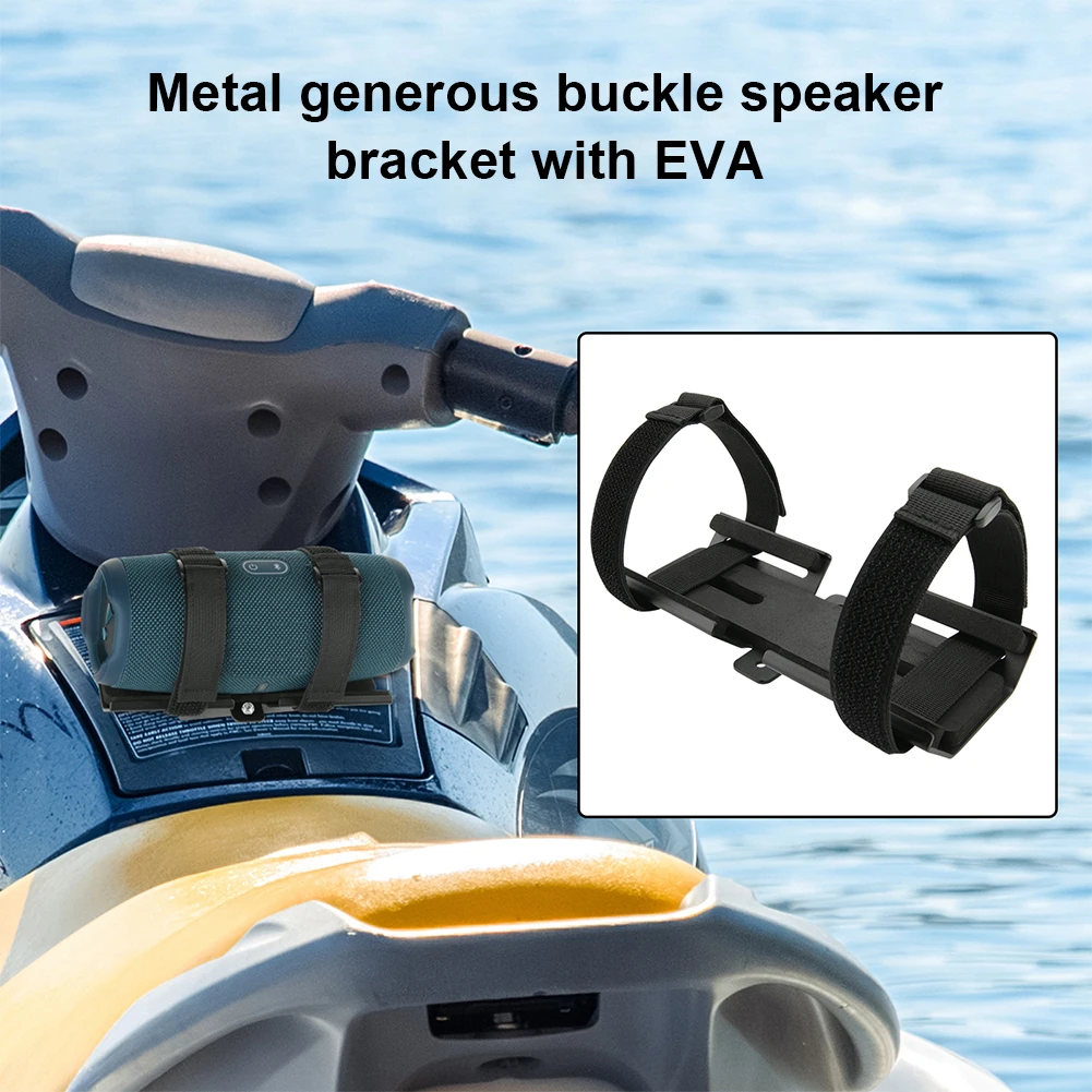 Soporte para Altavoz Portátil con Correa Ajustable, Soporte Metálico para Altavoz JBL Charge 4/JBL Charge 5, para JBL Flip 4/5/6
