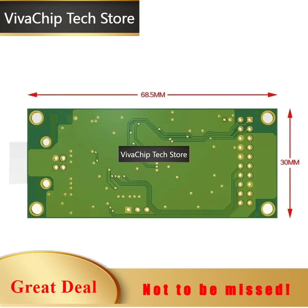 VivaCTItalian Amanero Combo384 USB Card Module DSD512 PCM384 32bit For DAC HiFi Amplifier