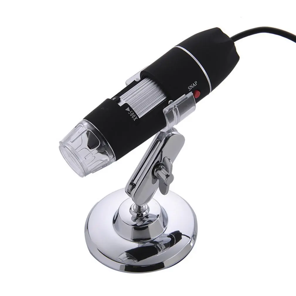 1600X USB Endoscope Camera Microscopio Magnifier Portable 8 LED Digital Microscope Electronic Microscope With Stand Dropshipping