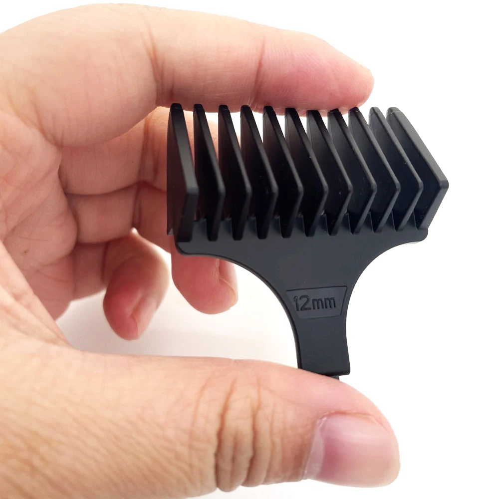 6Pcs/Set Kemei Original KM-9163 Hair Clipper Limit Comb Guide Attachment Size Barber Replacement 1/2/3/6/9/12mm
