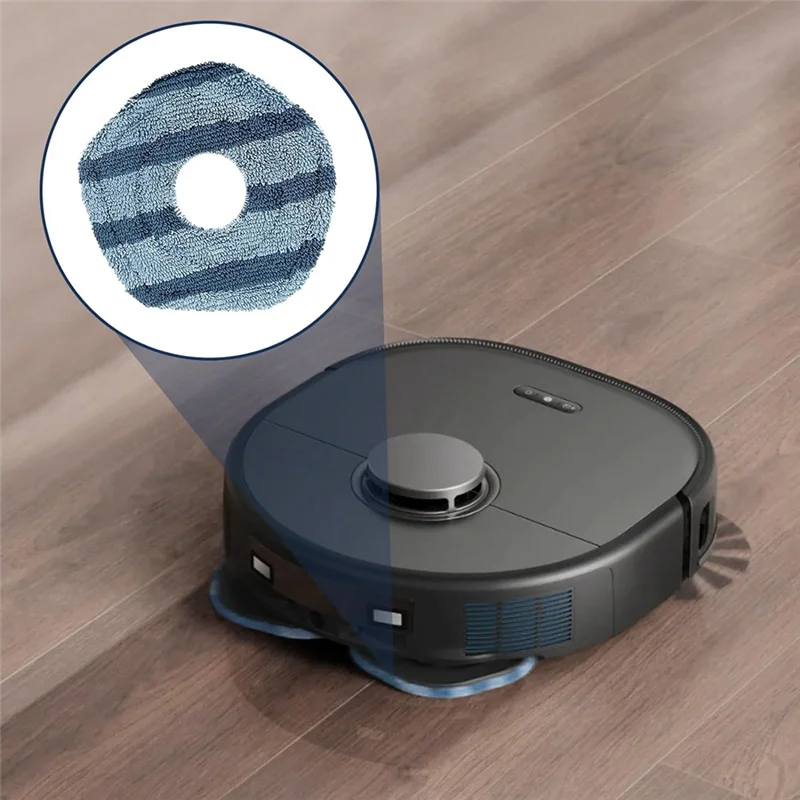 Paños de AA80-Mop para Eufy X10 Pro Omni X8/X8pro X9 Pro Robot aspirador almohadillas de fregado suaves de repuesto