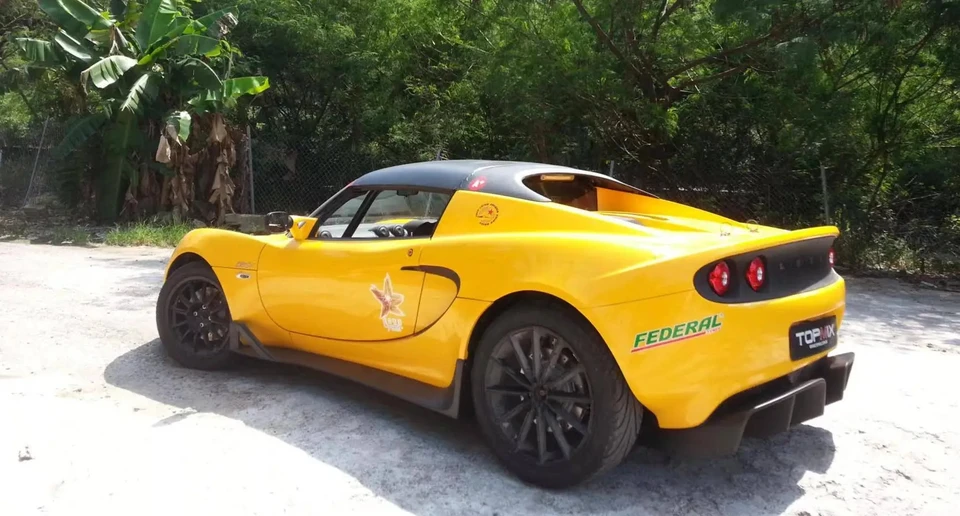 LOTUS ELISE 2 REAR DIFFUSER カーボン製 : エアロ.カスタムパーツの