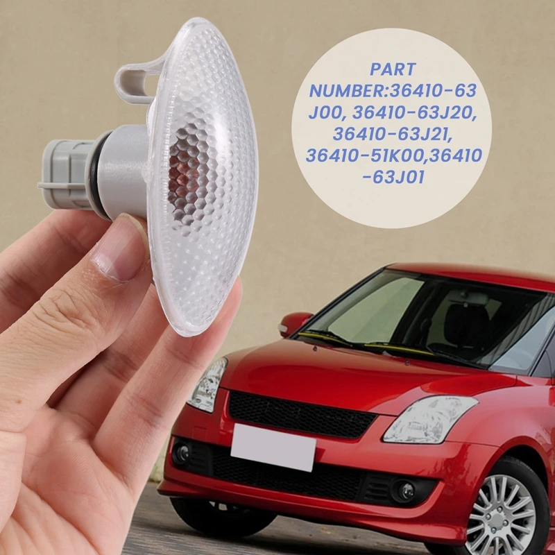 ●2PCS Turn Signal Side Marker Lamp Light for Swift Grand Vitara Splash SX4 36410-63J00 36410-51K00