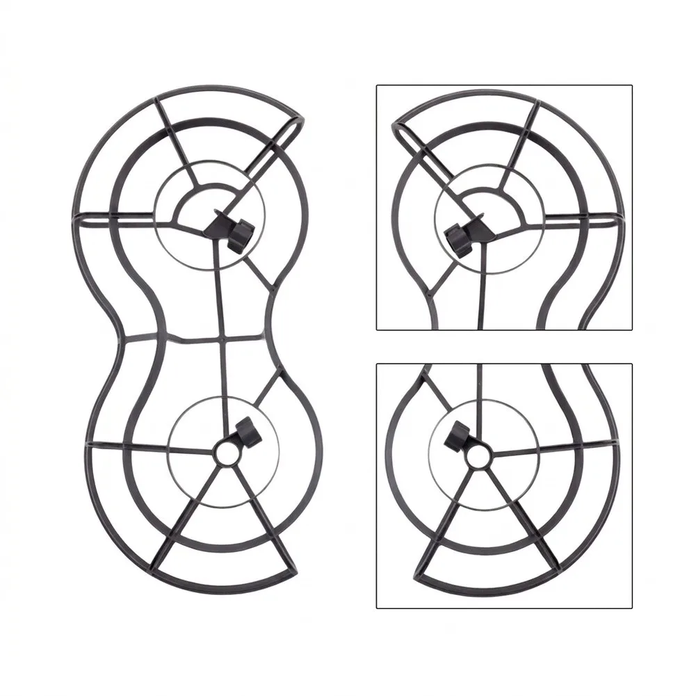 2pcs Black ABS Propeller Guard 360 Degree Crash Protection For DJI Mini 3 Pro Mini 3 Accessories Safe Flight 2pcs