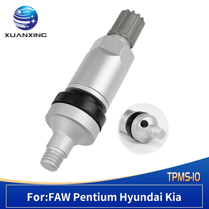 TPMS-10 Tire Valve Tire pressure sensor Valves For Pentium Hyundai Kia Aluminum TPMS Tire Valves Replacement