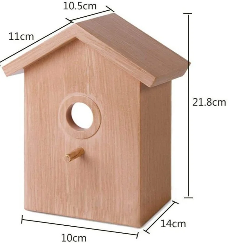 Outdoor bird feeder with suction cup for bird nest DIY bird house outdoor bird feeder