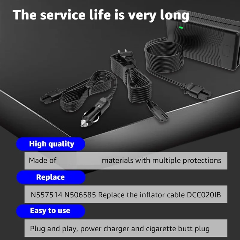 ABZV-13.8V Charger For  20V MAX Inflator Cordless Tire Inflator Air Compressor Charger Inflator Air Compressor Charger US