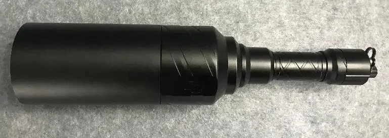 YYHCtactico Rifle Gun Green LED Flashlight  Rechargeable Waterproof Torch Super Bright Green Red  Light Flashlight Hunting Light