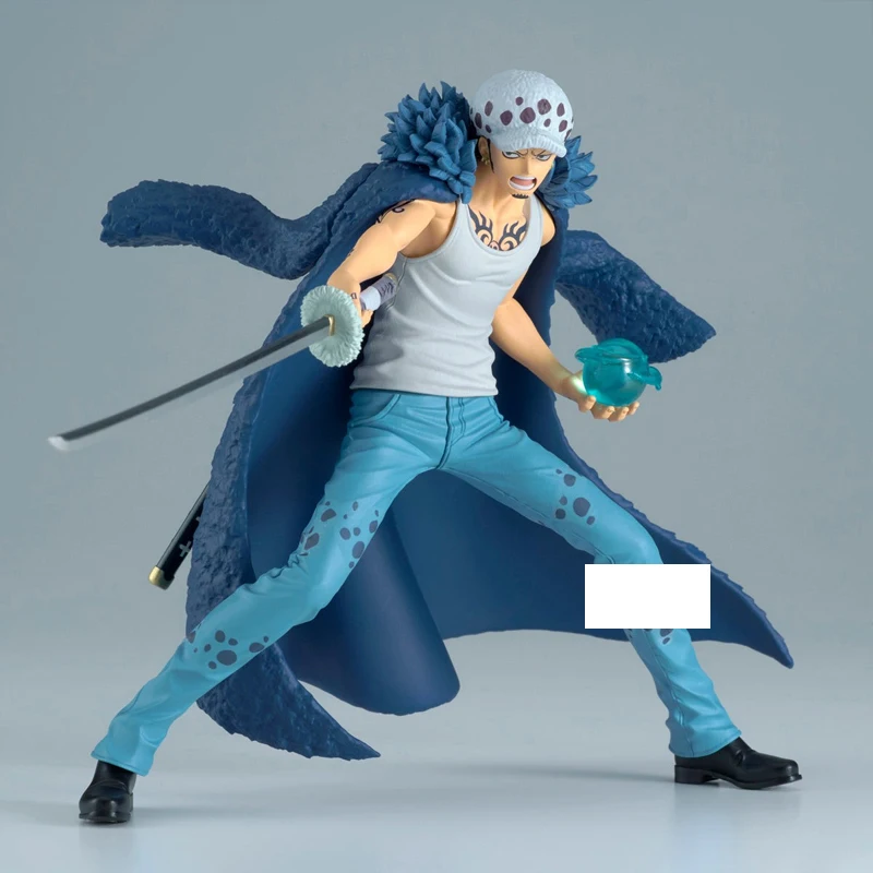 반다이 반프레스토 오리지널 정품 KOABattle 스타일 트라팔가 D. 워터 러브 2.0 애니메이션 피규어 데스크탑 장식품 어린이 선물